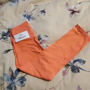 Zyia Coral Moon brilliant leggings size 6-8